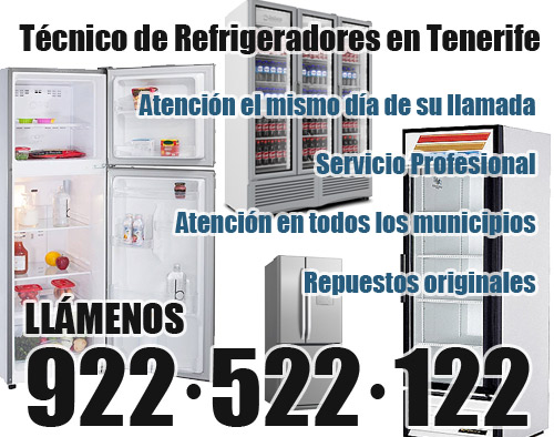 Tecnico de Refrigeradores en tenerife