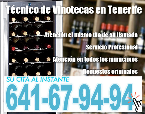 Tecnico de Vinotecas en tenerife